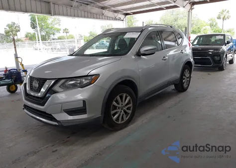 2018 Nissan Rogue Sv из США, поврежденный, VIN KNMAT2MT1JP613460